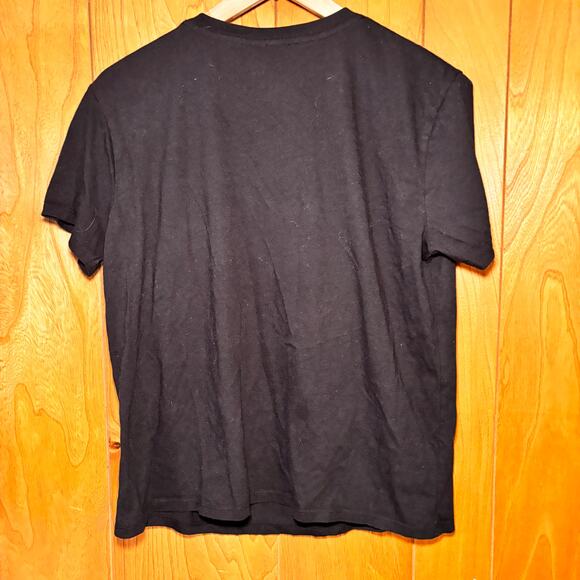 Disney Store Tinkerbell Womens Large White V-Neck Short Sleeve Graphic Top - Picture 4 of 4